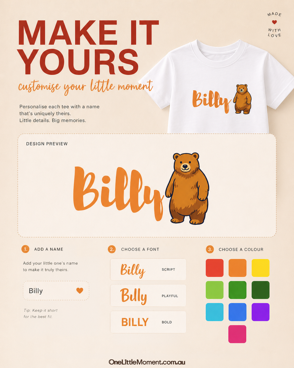 Bear with me