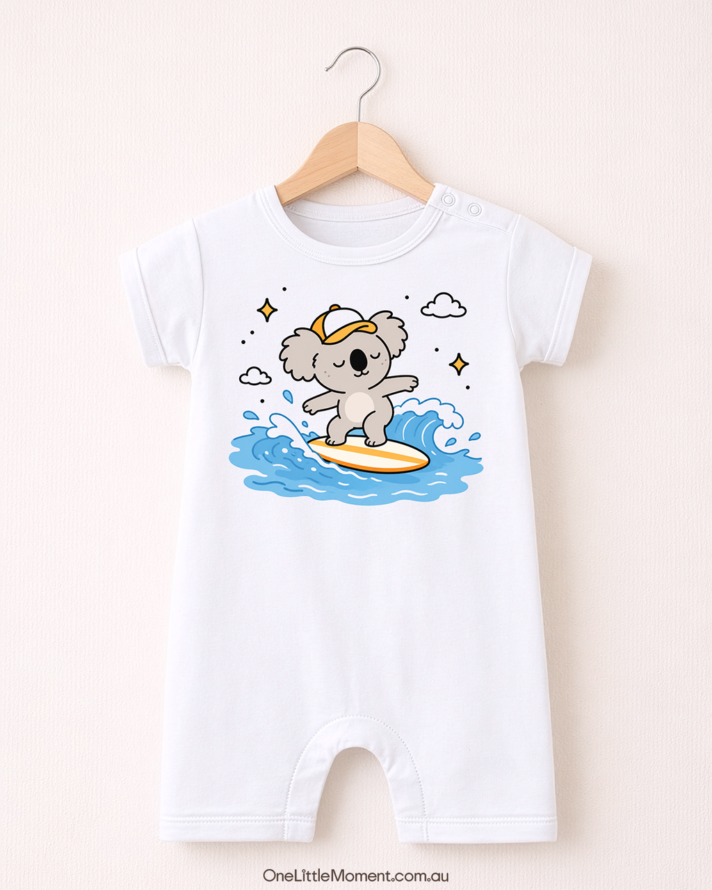 Surfing Cozy Koala