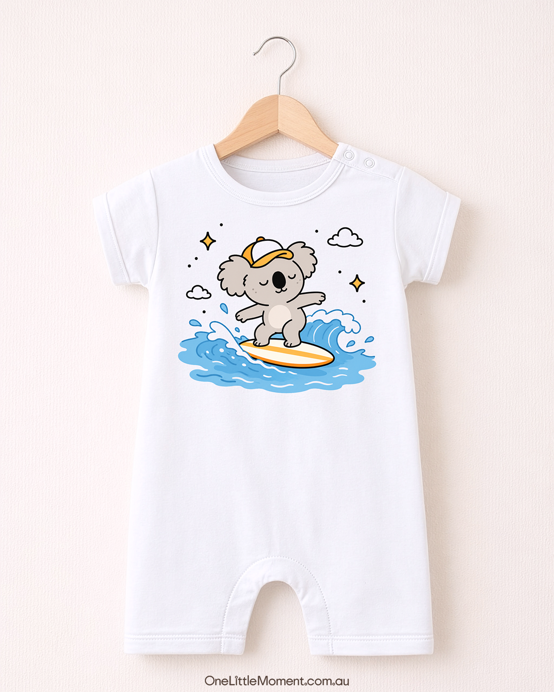 Surfing Cozy Koala