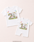 Cozy Koala Floral Birthday