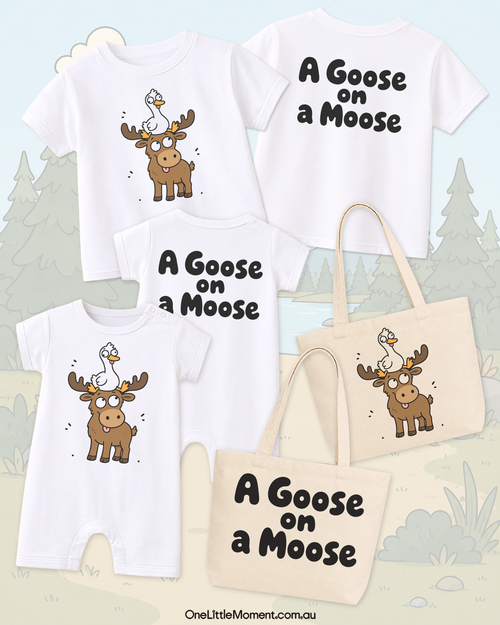 A Goose on a Moose