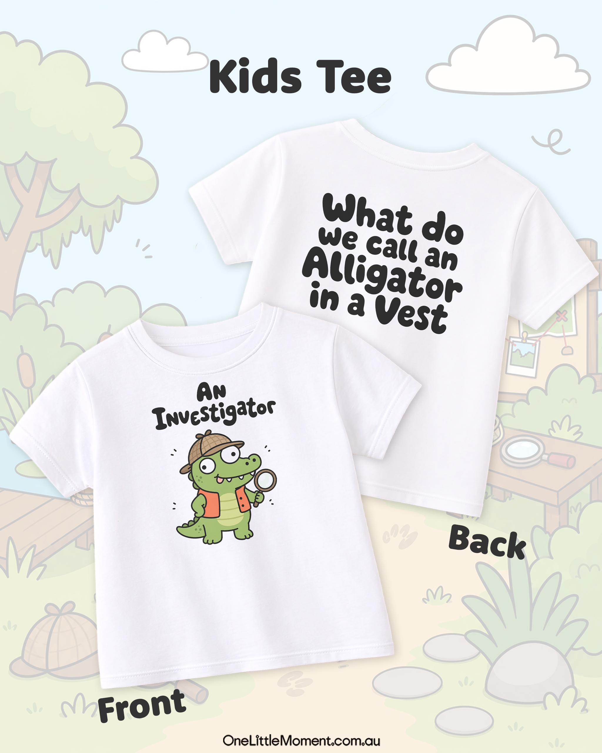 Alligator in a Vest