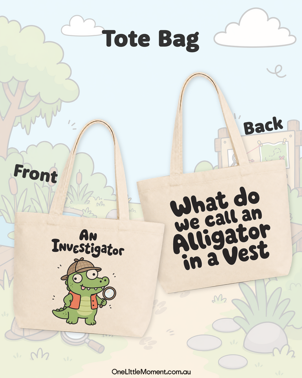 Alligator in a Vest