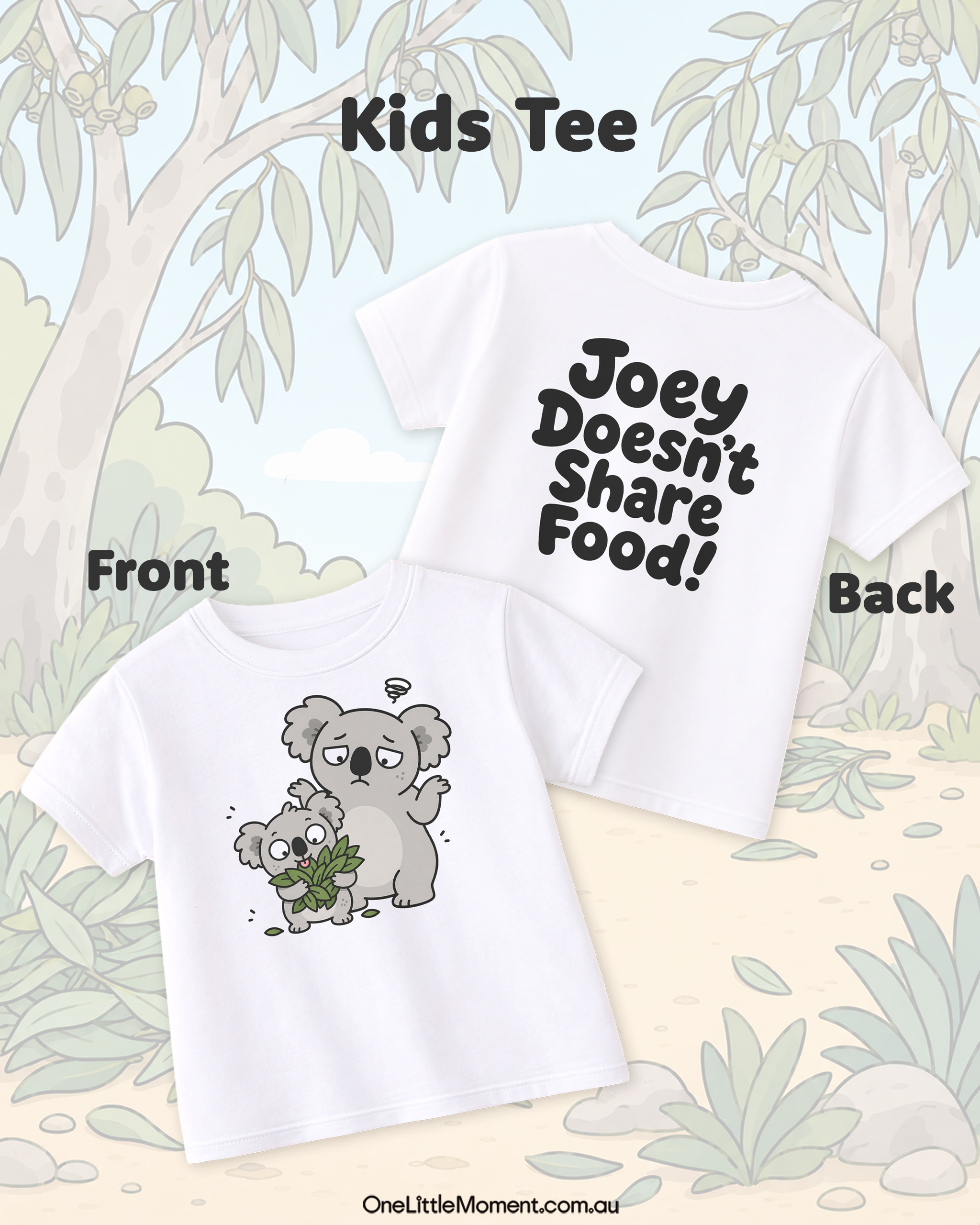 Joey Doesn't Share Food! (Baby Koala)