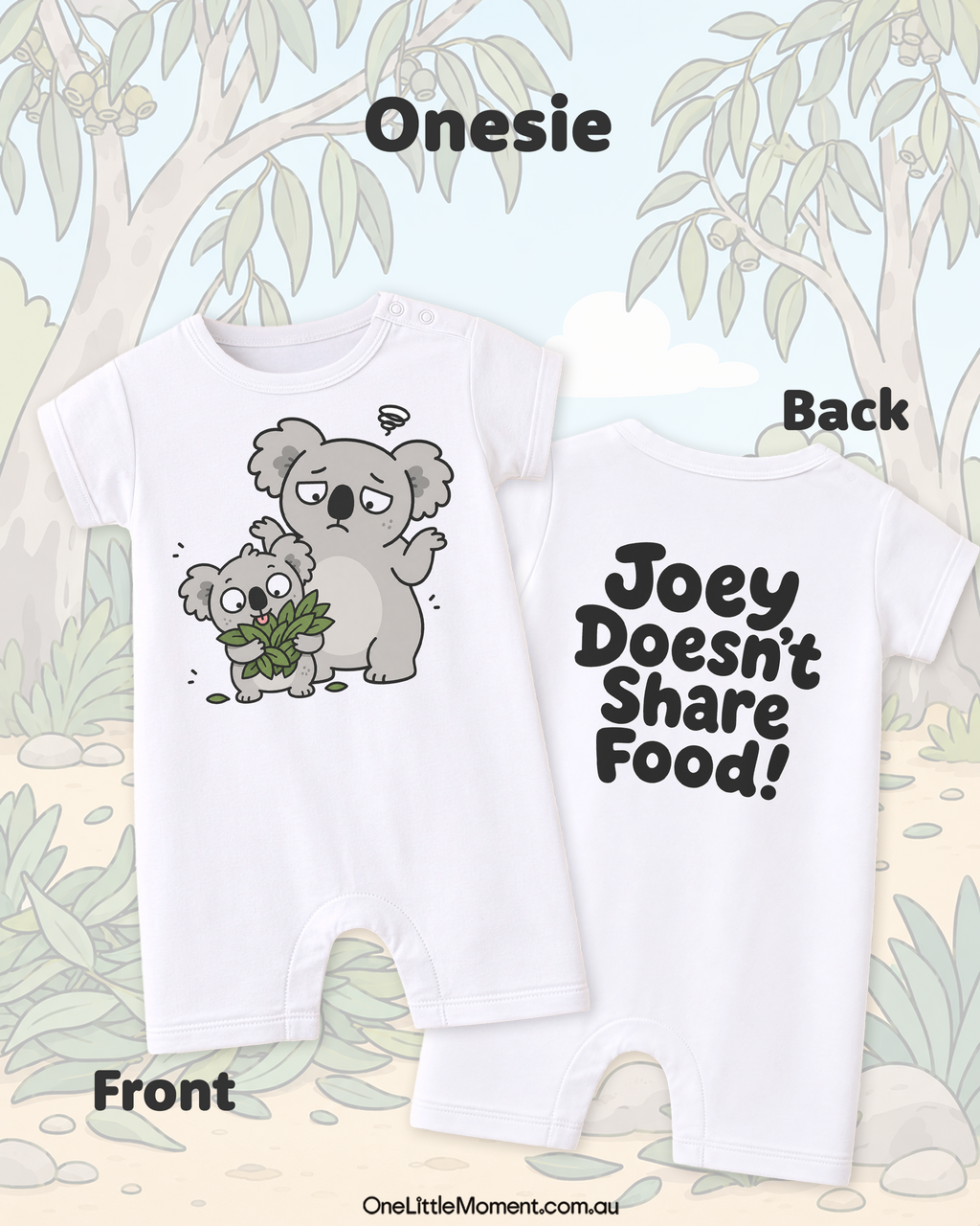 Joey Doesn't Share Food! (Baby Koala)
