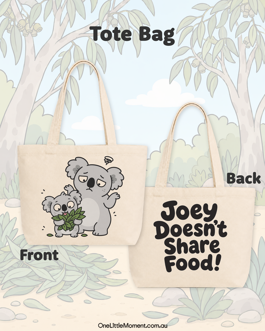 Joey Doesn't Share Food! (Baby Koala)
