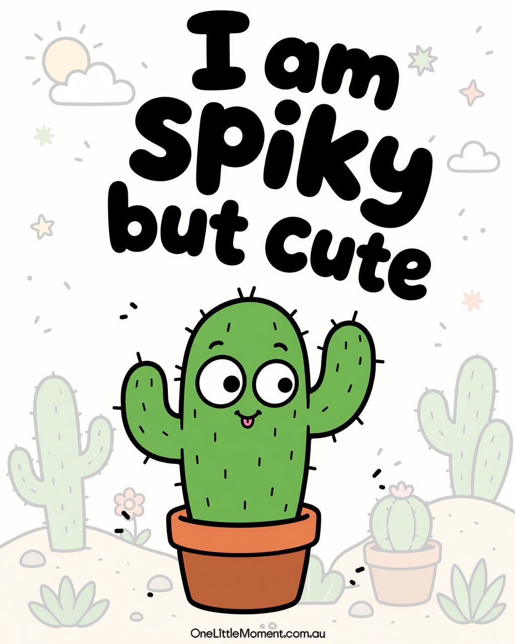 Spiky but cute