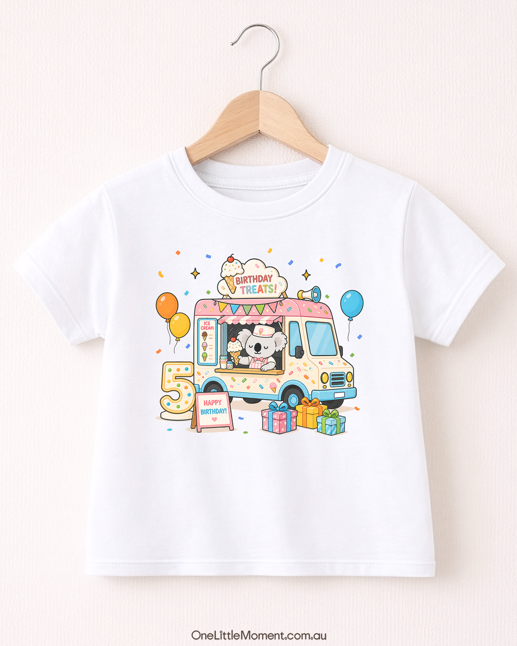 Cozy Koala Birthday Ice-cream Truck