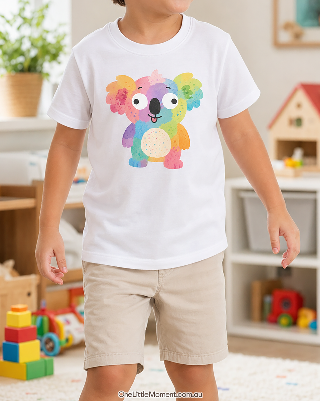 It's Okay to be different (Koala in Rainbow Colour)