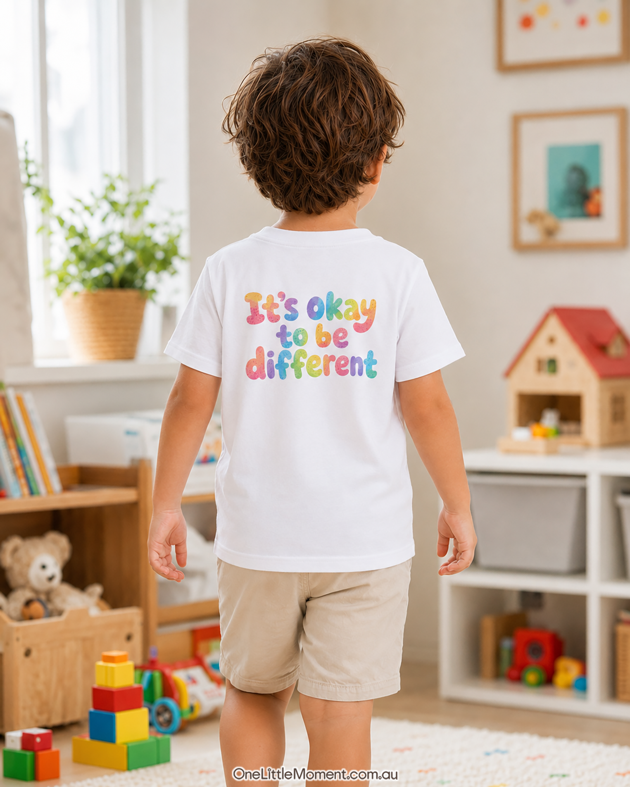 It's Okay to be different (Koala in Rainbow Colour)