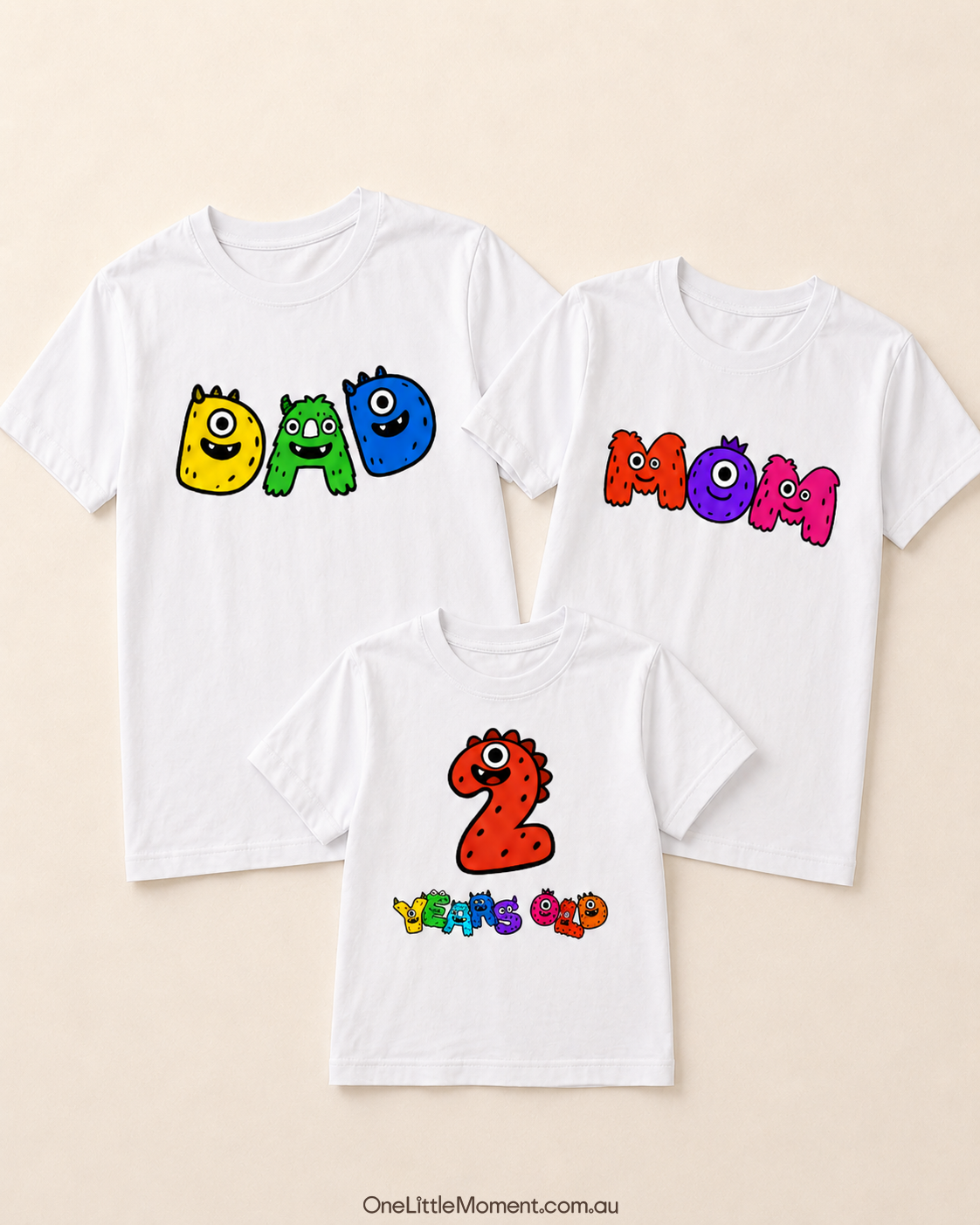 Monster A-Z with Outline