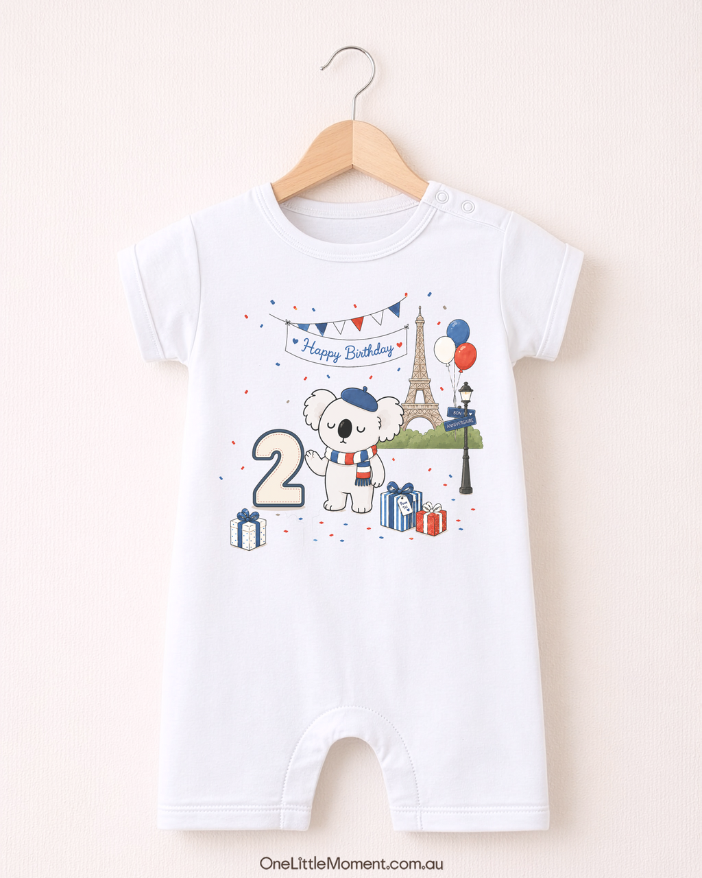 Cozy Koala Paris Birthday