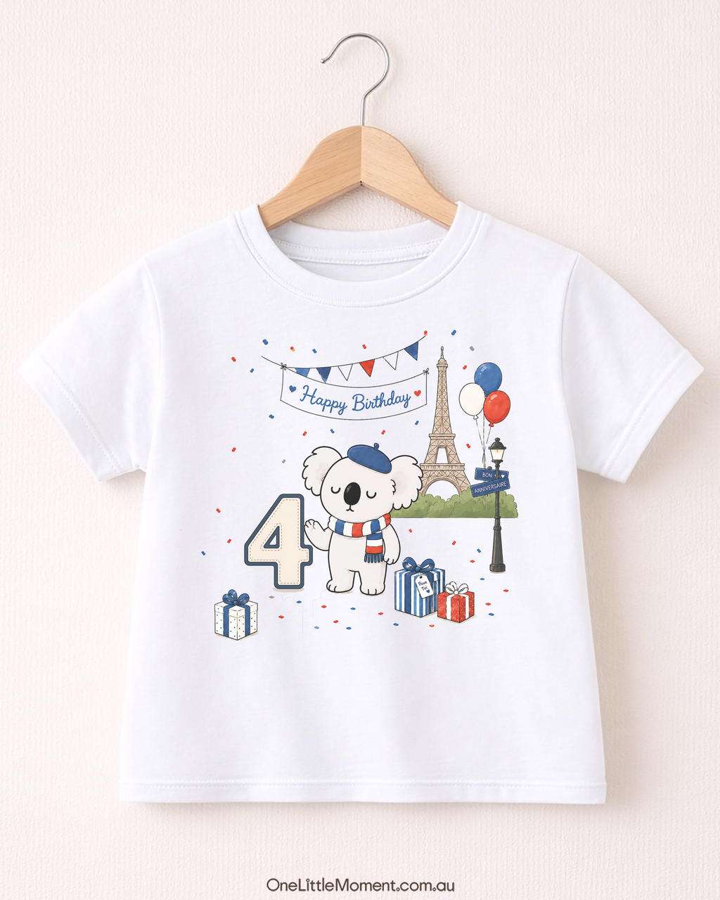 Cozy Koala Paris Birthday