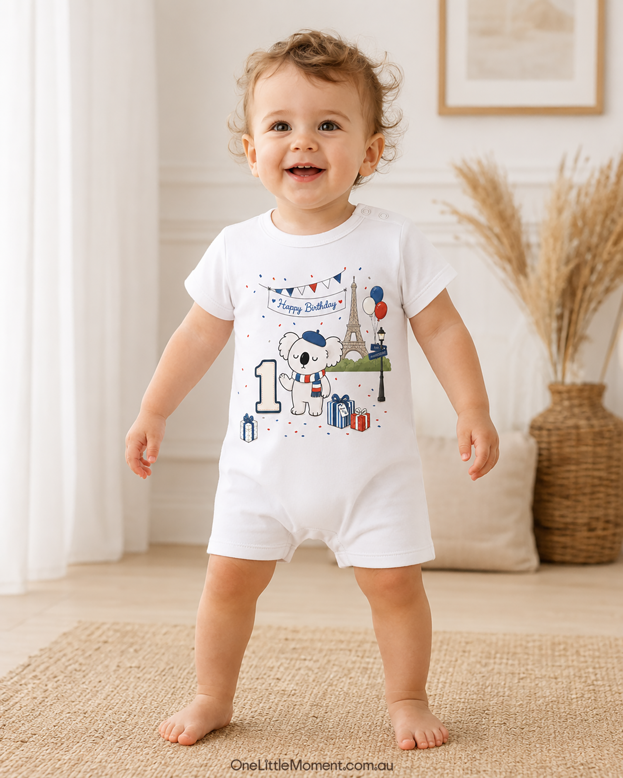 Cozy Koala Paris Birthday