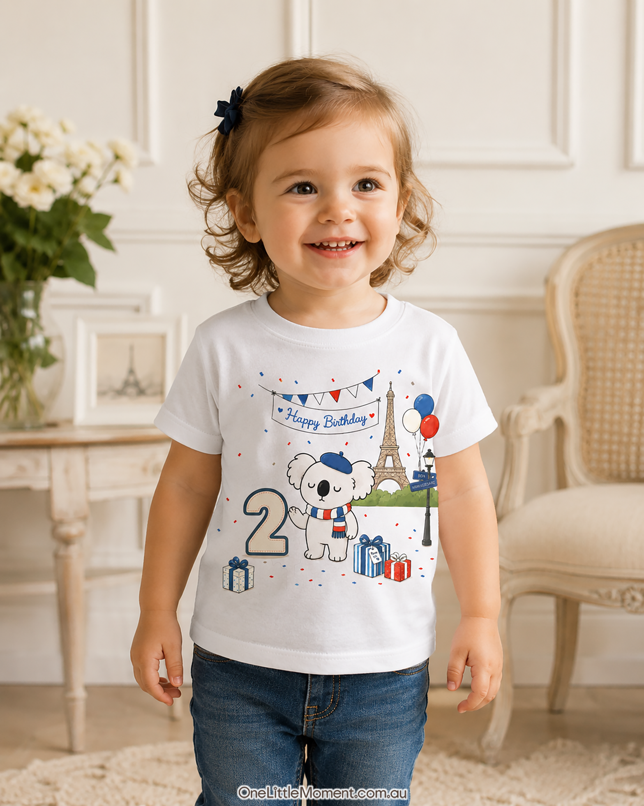Cozy Koala Paris Birthday